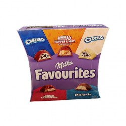 Mix de ciocolata Milka Favourites 95 gr.